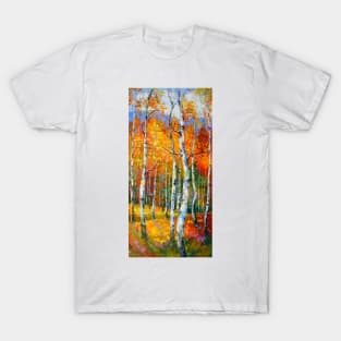 Birch in sunlight T-Shirt